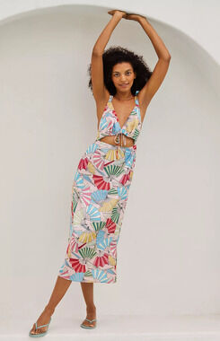 NWT Lobo Rosa Mariana Cutout Dress - Medium